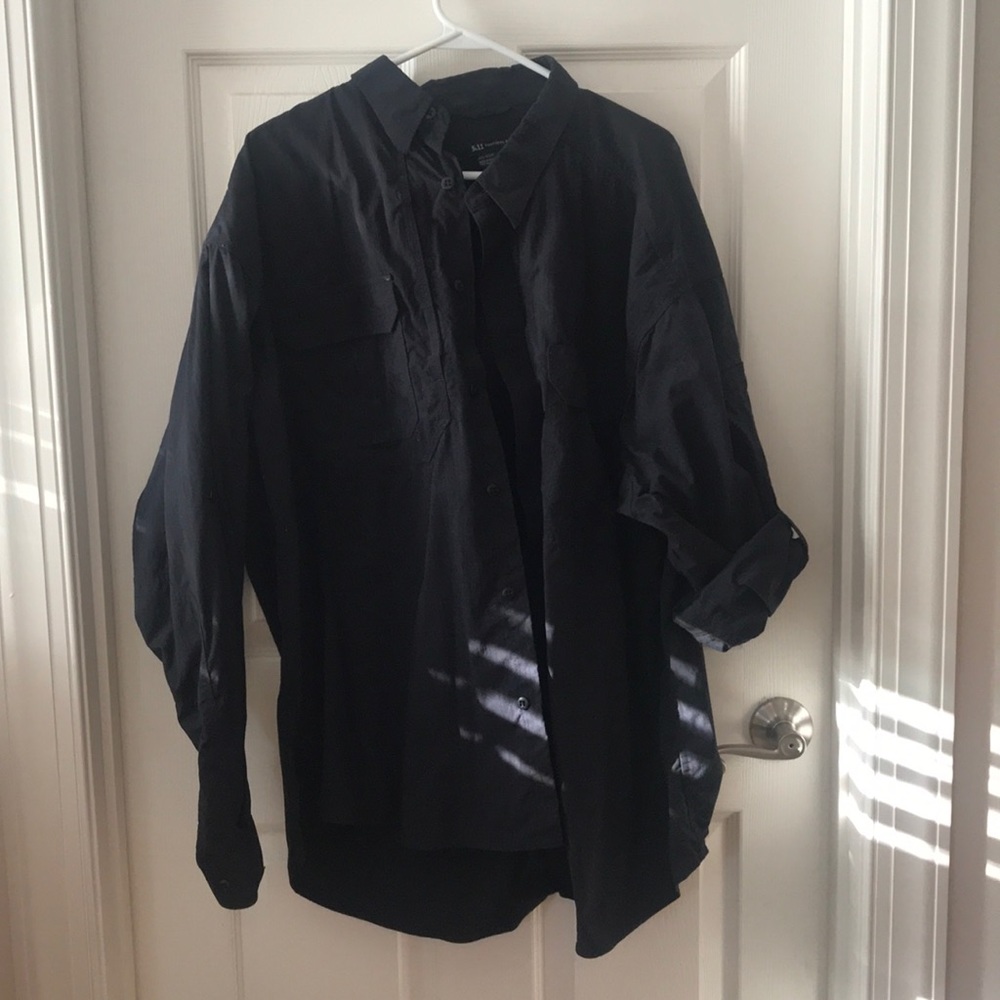 5.11 light weight long sleeve shirt.